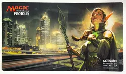 Magic The Gathering Oath of the Gatewatch Pro Tour Playmat MTG 2016 feat: Nissa - Image 1
