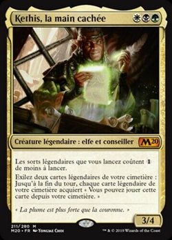 mtg magic kethis, the hidden hand FRENCH vf fr kethis la main cachee 4 available - Image 1