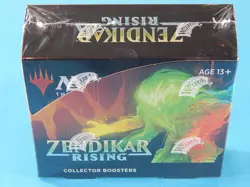 Magic The Gathering Zendikar Rising Sealed English Collector Booster Box 2020 - Image 1