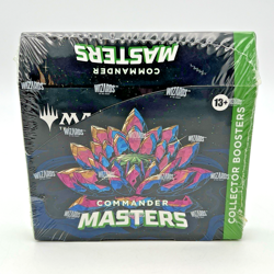Magic the Gathering MtG COMMANDER MASTERS Collector Boosters Box FACTORY SEALED - Image 1