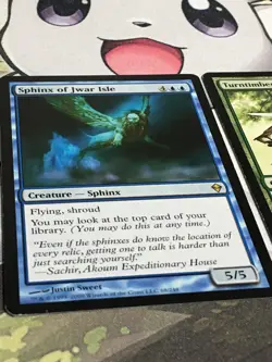 C6006 MAGIC MTG ZENDIKAR SPHINX OF JWAR ISLE TURNTIMBER RANGER MP RARE - Image 3