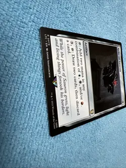 Relic of Sauron 0079 Non Foil Rare LOTR Commander MTG Near Mint - Image 3