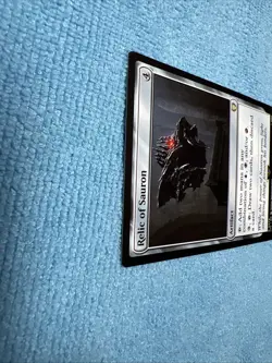 Relic of Sauron 0079 Non Foil Rare LOTR Commander MTG Near Mint - Image 5