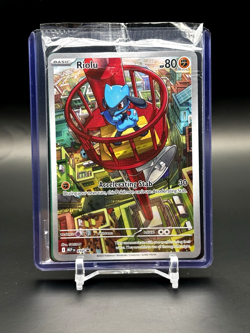 Riolu 010 Pokemon TCG Me: Mega Evolution Black Star Promo ETB Holo Sealed - Image 1