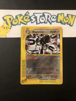 Pokemon - Magneton - Aquapolis - Holo - English - H16/H32 - English - Near Mint - Image 1