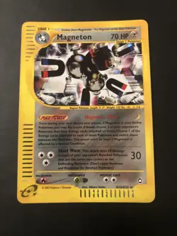 Pokemon - Magneton - Aquapolis - Holo - English - H16/H32 - English - Near Mint - Image 2