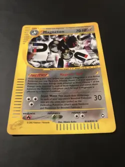 Pokemon - Magneton - Aquapolis - Holo - English - H16/H32 - English - Near Mint - Image 4