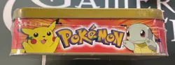 Vintage Pokemon Topps 1999 TV Animated Edition Tin Pikachu Tin SEALED Rare - Image 3