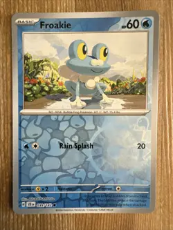 Froakie 039/142 Reverse Holo Pokemon TCG: Stellar Crown Near Mint (NM) - Image 1