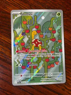 NM Shuckle - 136/132 - Illustration Rare Holo Pokemon Mega Evolution - Base Set - Image 1