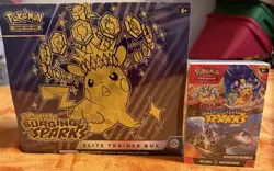 Pokemon Surging Sparks ETB and Booster Bundle New Sealed (both Items) - Image 2