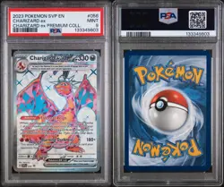 2023 POKEMON SVP EN-SV BLACK STAR PROMO #056 CHARIZARD EX PSA 9 - Image 3