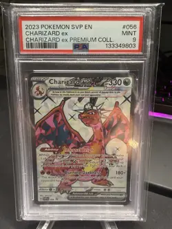 2023 POKEMON SVP EN-SV BLACK STAR PROMO #056 CHARIZARD EX PSA 9 - Image 4