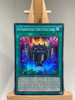 The Phantom Knights' Rank-Up-Magic Launch - Super Rare INOV-EN054 - LP - YuGiOh - Image 1