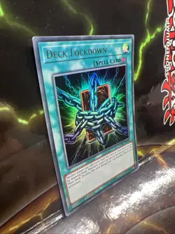 Deck Lockdown DUOV-EN090 Ultra Rare 1st Edition VLP/NM (slot#8) - Image 2