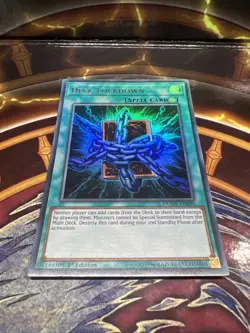 Deck Lockdown DUOV-EN090 Ultra Rare 1st Edition VLP/NM (slot#8) - Image 4