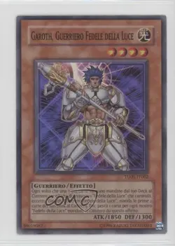 SR - Garoth Lightsworn Warrior German YuGiOh Turbo Pack: Booster 1 #TU01-DE002 - Image 1