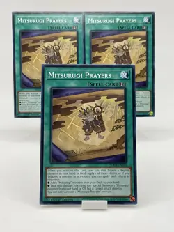 Yu-Gi-Oh! Mitsurugi Prayers SUDA-EN094 1st Ed. X3 (Play Set) - Image 1