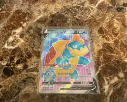 Drednaw V Full Art Ultra Rare Champion's Path 69/73 TCG Card MINT/NM - Image 1