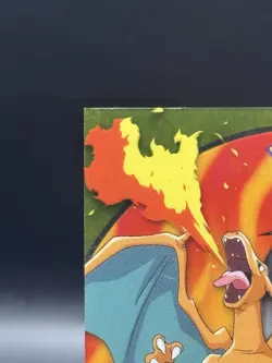 2000 Topps Charizard #6 Clear Card Pokemon TV Animation Series EX NM - Image 2