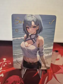Beautiful Figure SSR Card/Goddess Story/Waifu Card/Sexy Card/Anime Card - Image 1