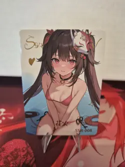 Beautiful Figure SSR Card/Goddess Story/Waifu Card/Sexy Card/Anime Card - Image 1