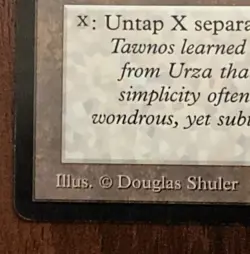 Magic MTG Antiquities Candelabra of Tawnos - Excellent Condition (LP) - Image 4