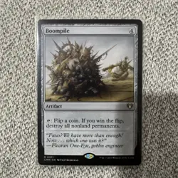 x1 Boompile R MTG Commander Masters M/NM, English - Image 1