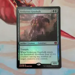 1x Foil Verdurous Gearhulk Kaladesh Mythic Rare - Magic the Gathering LP - Image 1