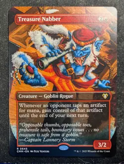 Treasure Nabber - Borderless - Commander Masters (MTG) - Image 1