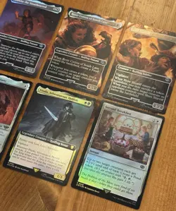 MTG LotR NM Foil Cards Lot, Mythic, Promo, Scene, Borderless, Lord of the Rings - Image 2
