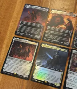 MTG LotR NM Foil Cards Lot, Mythic, Promo, Scene, Borderless, Lord of the Rings - Image 3