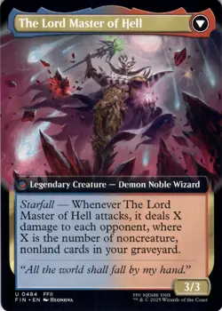 The Emperor of Palamecia EXTENDED ART Final Fantasy Magic MTG NM - Image 2