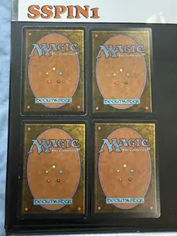 MTG Abu Jafar, Cyclone, Piety, Ghazban Arabian Nights lot - Image 2