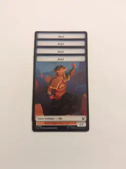 (4) Ally (0006) Clue (0017) Token *PLAYSET* Avatar: TLA REGULAR NM MTG - Image 1
