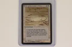 Circle of Protection: White Alpha Edition Regular Magic the Gathering TCG - Image 1