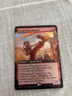 FIREBENDING STUDENT ~ NM ~ MTG Magic- 0393 TLA Avatar Buy-a-Box PROMO FOIL - Image 1
