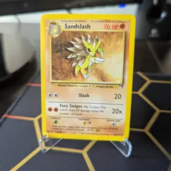 Pokemon TCG Sandslash 62/110 Uncommon Card Legendary Collection LP - Image 1