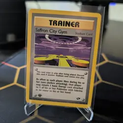 Pokemon TCG Saffron City Gym 122/132 Uncommon Card Gym Challenge 1st Ed LP - Image 1