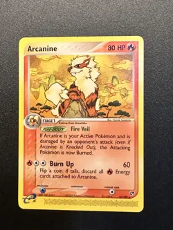 ARCANINE #15/100 EX SANDSTORM NON-HOLO POKEMON TCG 2003 - Image 1