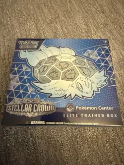 Stellar Crown Pokemon Center Elite Trainer Box Factory Sealed - Image 1