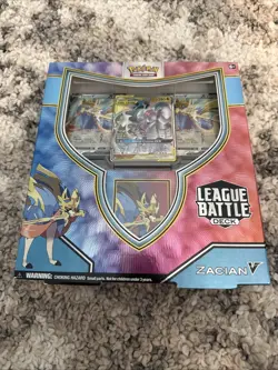 Pokemon TCG: Zacian V League Battle Deck Trading Card Games 820650807978 - Image 1