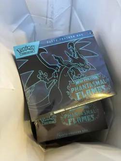 Pokemon TCG Phantasmal Flames Elite Trainer Box ETB Brand New Factory Sealed 💨 - Image 1