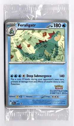 Pokemon TCG Illustration Contest 2024 Promo Cards SEALED (All 3 Promos) - Image 1