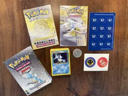 Vintage Pokemon Neo Genesis Cold Fusion Theme Deck - COMPLETE IN BOX - Image 2