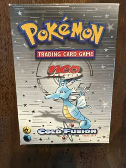 Vintage Pokemon Neo Genesis Cold Fusion Theme Deck - COMPLETE IN BOX - Image 3