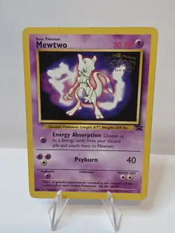Pokemon Black Star Promo #3 - MEWTWO LP-MP - Image 1