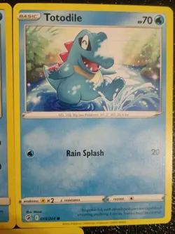 X10 Totodile Croconaw Feraligatr evolution pokemon cards mixed set collection ?? - Image 5