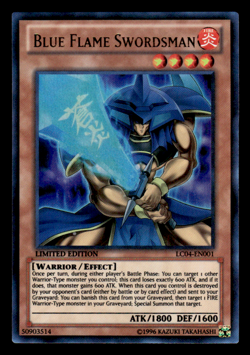 Blue Flame Swordsman ULTRA HOLO limited LC04-En001 X 1 NM Joey's World yugioh - Image 1