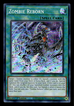 Zombie Reborn DIFO-EN060 1st Edition Super Rare Dimension Force Yu-Gi-Oh! TCG - Image 1